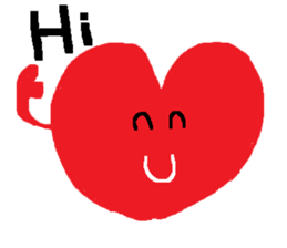 feeling of the heart sticker #1131830
