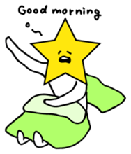 Hosshi- of leisurely English version sticker #1132054