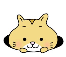 Very very cute hamster sticker #1132068