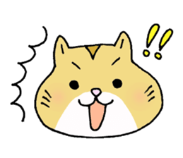 Very very cute hamster sticker #1132075