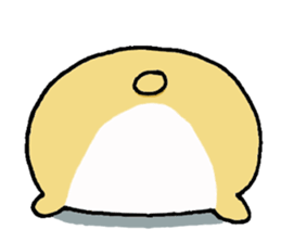 Very very cute hamster sticker #1132077