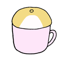 Very very cute hamster sticker #1132096