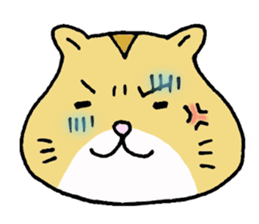 Very very cute hamster sticker #1132098