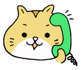 Very very cute hamster sticker #1132102