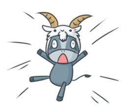 Donkey yearn sticker #1132442