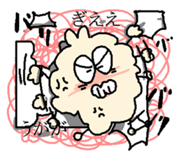 Dust rabbit (2) sticker #1132558