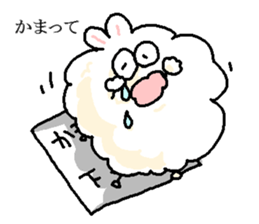 Dust rabbit (2) sticker #1132567