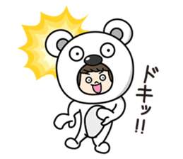 ZooKurumi Polar bear sticker #1132834