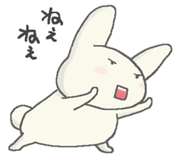 Lonely rabbits sticker #1132951