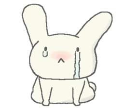 Lonely rabbits sticker #1132953