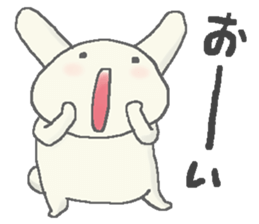 Lonely rabbits sticker #1132955