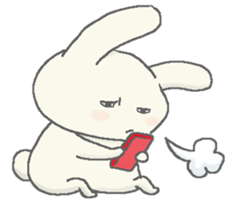 Lonely rabbits sticker #1132960