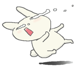 Lonely rabbits sticker #1132965