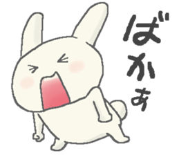 Lonely rabbits sticker #1132966