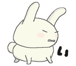 Lonely rabbits sticker #1132970