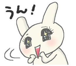 Lonely rabbits sticker #1132973