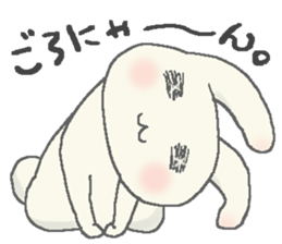 Lonely rabbits sticker #1132981