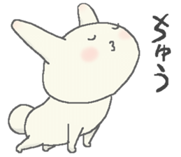 Lonely rabbits sticker #1132982