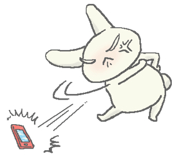 Lonely rabbits sticker #1132983