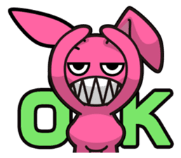 Rabbit and Turtle sticker #1133278