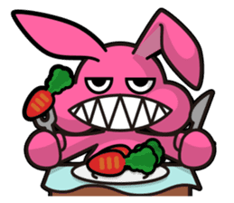 Rabbit and Turtle sticker #1133284