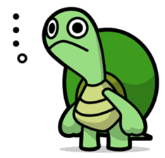 Rabbit and Turtle sticker #1133287