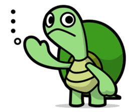 Rabbit and Turtle sticker #1133288