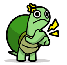 Rabbit and Turtle sticker #1133292