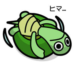 Rabbit and Turtle sticker #1133294