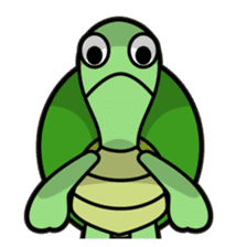 Rabbit and Turtle sticker #1133296