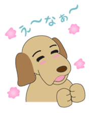 Labrador CHOSUKE speaking KANSAI dialect sticker #1133467