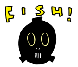 The fishman of fear sticker #1133517