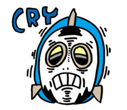 The fishman of fear sticker #1133529