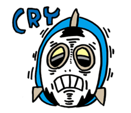 The fishman of fear sticker #1133529