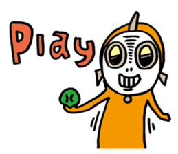 The fishman of fear sticker #1133534