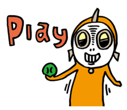 The fishman of fear sticker #1133534