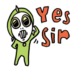 The fishman of fear sticker #1133545