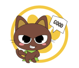 Sticker of cats sticker #1133598