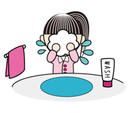 The Bijin3 of The OPe room -Daily life- sticker #1133670