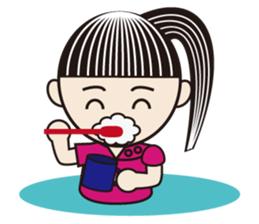 The Bijin3 of The OPe room -Daily life- sticker #1133671