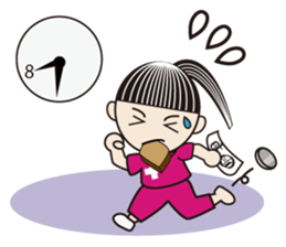 The Bijin3 of The OPe room -Daily life- sticker #1133677