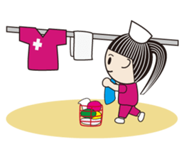 The Bijin3 of The OPe room -Daily life- sticker #1133678