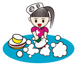 The Bijin3 of The OPe room -Daily life- sticker #1133680