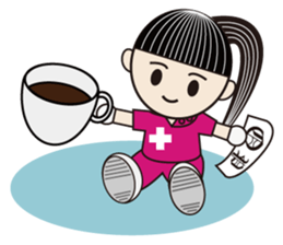 The Bijin3 of The OPe room -Daily life- sticker #1133686