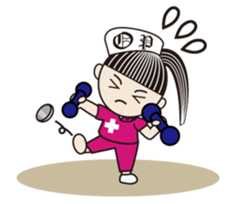 The Bijin3 of The OPe room -Daily life- sticker #1133688