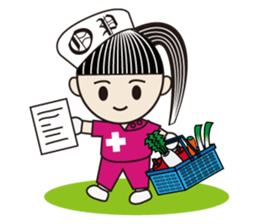 The Bijin3 of The OPe room -Daily life- sticker #1133692