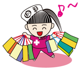 The Bijin3 of The OPe room -Daily life- sticker #1133695