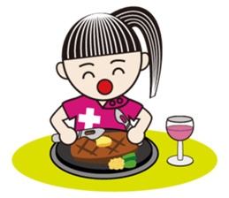 The Bijin3 of The OPe room -Daily life- sticker #1133702