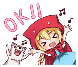 AKAZUKIN -Little Red Riding Hood- sticker #1133822