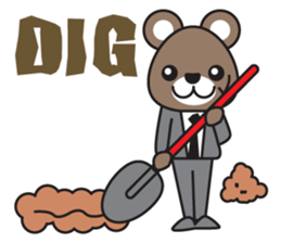 Family of forest-Cleaning of garden sticker #1134245